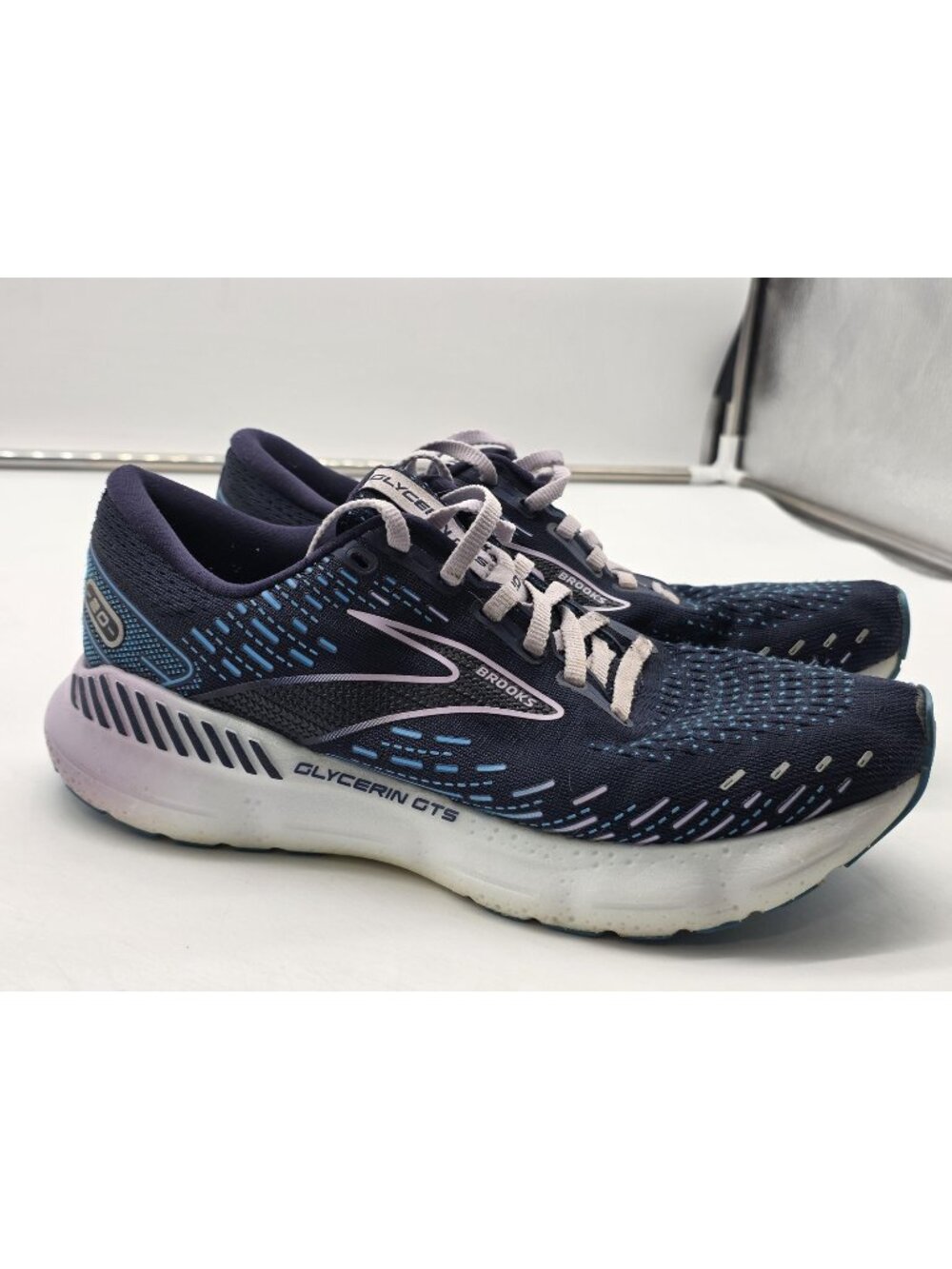 Brooks Glycerin GTS 20 Shoes Womens Size 9 Sneakers Stained Damaged 1203701B499